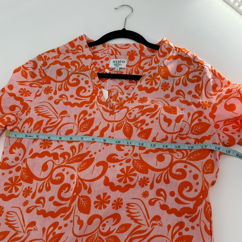 Hiho Women's Bananakeet Dress - Orange Floral - Picture 8 of 10